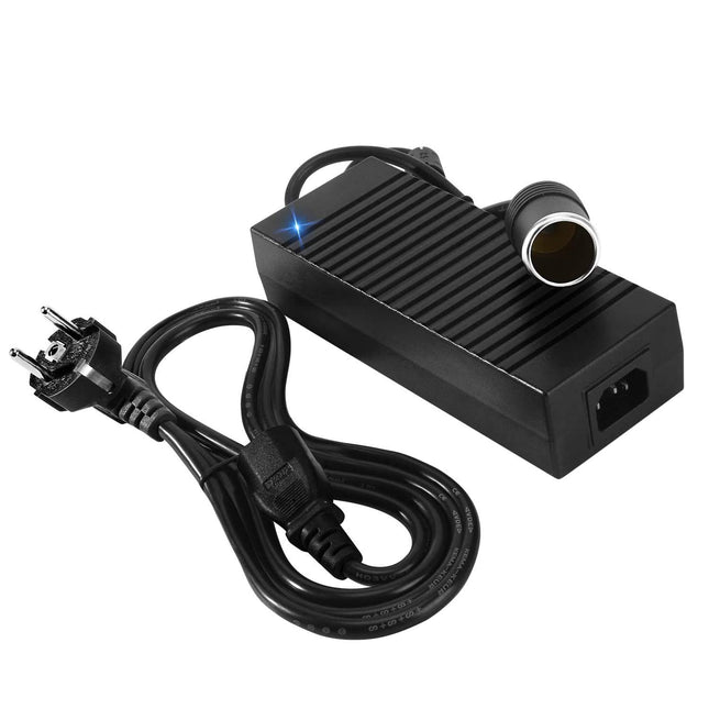 Plozoe auto toiteadapter, 120W 12V 10A vahelduvvoolu-alalisvoolu pingemuundur, 230V kuni 12V sigaretisüütaja toiteallikas, muundur 230V kuni 12 volti, adapter 220V