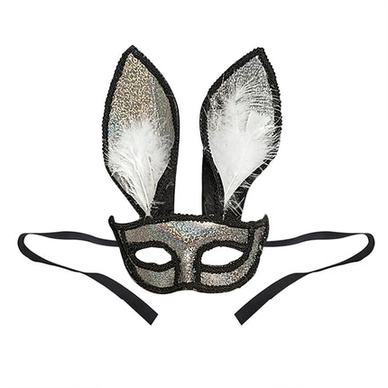 FakeFace pooljänese mask, seksikas, poolmask, halloween, pikk kõrv, mask, plastik, aksessuaar, cosplay, maskiball, karneval, pidu