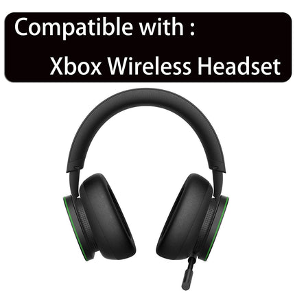 XBERSTAR Microsoft Xbox Series peakomplekti vahetuskõrvapadjad (kõrvapadjad ja peavõru kate)