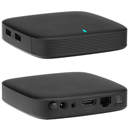 MAG 555 originaalne Infomiri ja hb-digital 4K HDR multimeediamängija-vastuvõtja HDR koos Google Assistant, Netflixi, Prime Video, Disney+, YouTube'i ja Dolby Atmosega