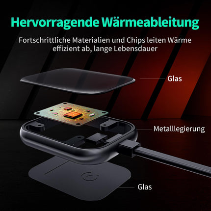 VANBAR Android Auto juhtmevaba adapter, 2-ühes autoraadio Apple Carplay juhtmevaba adapter iOS-i, USB-A ja USB-C pistikprogrammiga autoühenduse loomiseks, sobib AA ja Carplayga autodele