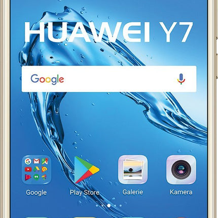 Huawei Y7 nutitelefon (14 cm (5,5-tolline) ekraan, 16 GB salvestusruum, Android 6.0) hall/kuldne
