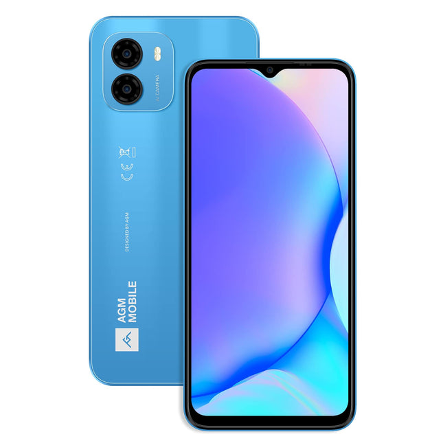 AGM Note N1 mobiiltelefon ilma lepinguta (2024), 16(8+8) GB + 128 GB/256 GB TF, Android 13 nutitelefon soodne, 6,52'' HD+ 90Hz, 50 MP kaamera + 2 MP mikrokaamera 4900mAh koos Face ID-ga, sõrmejäljelugeja, 4G kahe SIM-kaardiga