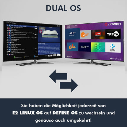 OCTAGON SF8008 UHD 4K Supreme kombovastuvõtja + NONIC HDMI-kaabel, satelliit-, kaabel- ja DVB-T2-vastuvõtja, E2 Linux ja Define operatsioonisüsteem, PVR-salvestusfunktsiooniga, M.2 M-võti, gigabiti LAN, kaardilugeja, WLAN WiFi