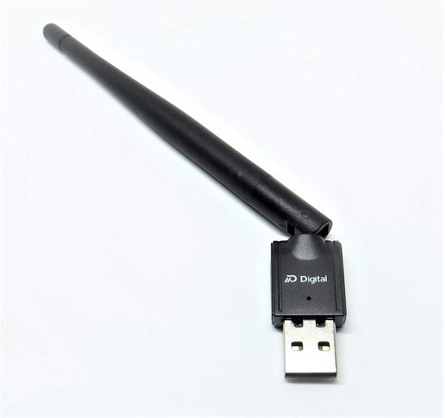 DM-Digital Media Tek MT7601 WLAN-i dongli adapter, USB WiFi, 2 dB, USB 2.0, arvuti, sülearvuti, dekoodri, vastuvõtja, DVB ja teleri digiboksi jaoks