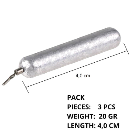 PRO FILSTAR Drop Shot juhtimisplii komplekt 3 tk 20g - Dropshot juhtimispliid - Kalapüügiraskuste komplekt pöörlitega - Kalapüügiraskused - Jigipead - Kalapüügiplii - Kalapüügikomplekt - Kalapüügiraskused - Kuulijuhtimisplii - Kalapüügitarvikute komplekt