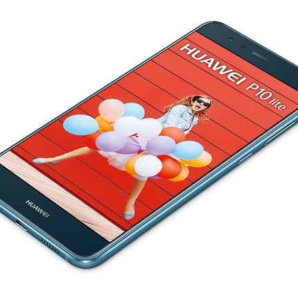 HUAWEI 51091LVM P10 lite kahe SIM-kaardiga nutitelefon (13,2 cm (5,2 tolli) puutetundlik ekraan, 32 GB sisemälu, Android 7.0) sinine