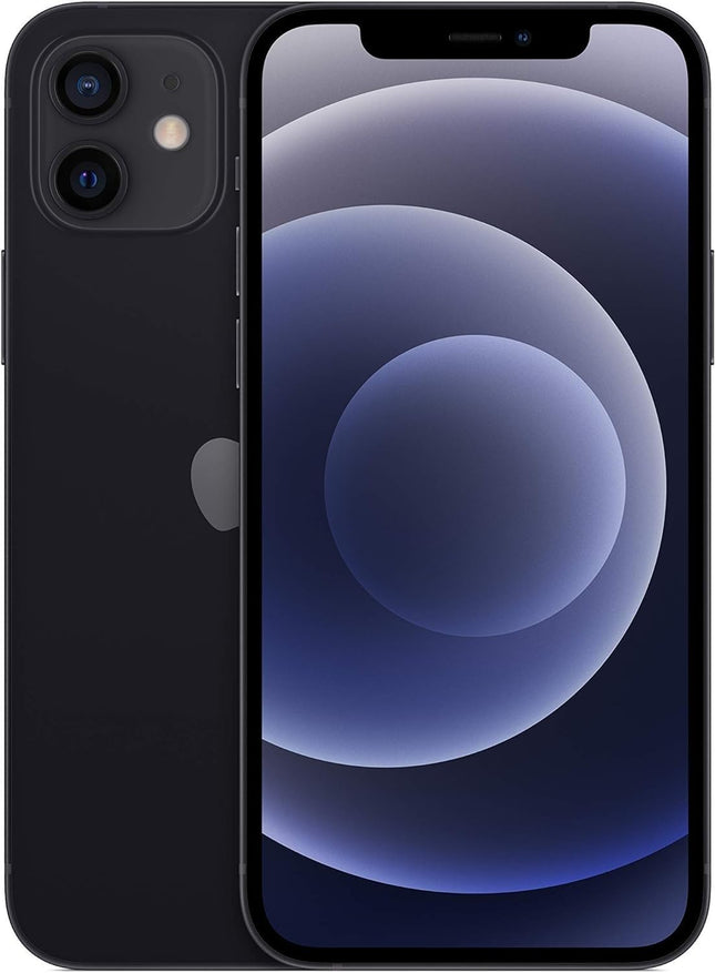 Apple iPhone 12, 64GB, must - (renoveeritud)