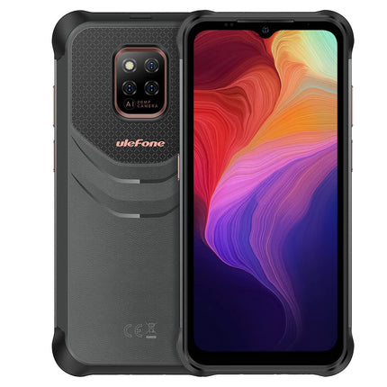 Ulefone Power Armor 14 Outdoor Smartphone without Contract, 10000mAh Battery, Helio G35 4GB 64GB, 6.52'' 20MP + 16MP Camera (Underwater Photography), IP68 IP69K Android 11 Rugged Phone, NFC Wireless Charging GPS