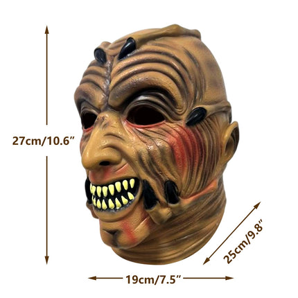Yearsahrk Jeepers Creepers Mask Horror Zombie Masks Scary Ghostface Full Head Helmet Halloween Cosplay Kostüümipeo rekvisiidid