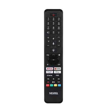 Vestel TV 43-tolline nutiteler TiVo toega, 4K UHD-teler Dolby Vision HDR ja kolmekordse tuuneriga, LED-teler 43UT9740 must