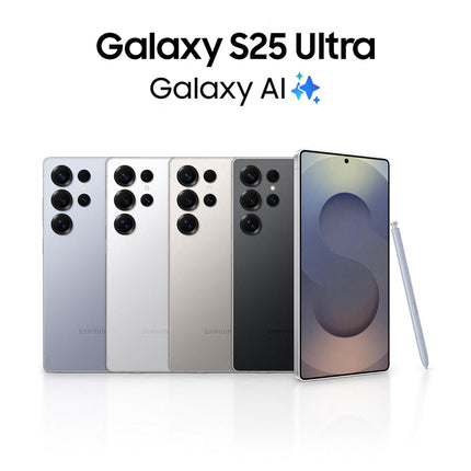Samsung Galaxy S25 Ultra AI Smartphone with Galaxy AI, Unlocked, Android Phone, 12 GB RAM, 512 GB Storage, 200 MP Camera, Titanium Black, 3-Year Warranty [Exclusively on Amazon]