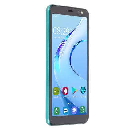 Elprico 5.45-inch Cheap Mobile Phones Without Contract, Rino4 Pro HD Screen Mobile Phone, RAM 1 GB ROM 8 GB, Dual SIM, 2200 mAh, 2 MP 5 MP Dual Camera (Green)