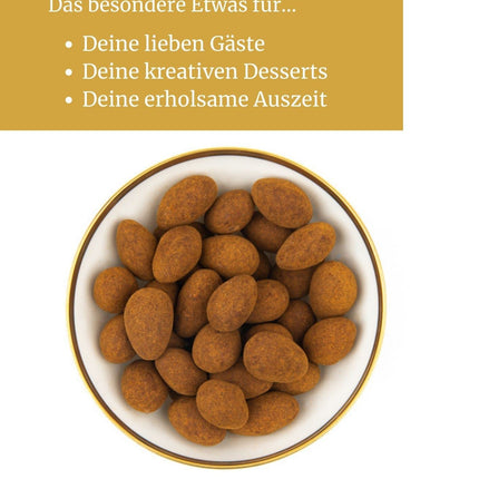 Jalall D'or kaneelimandlid – šokolaadimandlid – kakaomandlid kaneeliga – 3 × 250 g