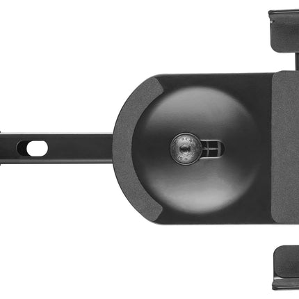 Sat-Fox speaker wall mount universal shelf boxes wall mount shelf boxes 2 pairs 15 kg load capacity tool-free swivel tilt holder wall mounting box fastening screws dowels wall black