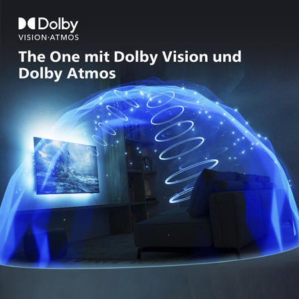 Philips Ambilight TV | 43PUS8808/12 | 108 cm (43 tolli) 4K UHD LED-teler | 120 Hz | HDR | Dolby Vision | Google TV | VRR | WiFi | Bluetooth | DTS:X | Hääljuhtimine