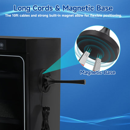 Superbat FM VHF raadioantenn DAB antenn magnetilise alusega + 3m pikenduskaabel + 3 pistikut siseraadio tuuneri, AV-audio-video kodukino vastuvõtja, Bluetooth-toitesüsteemiga stereovastuvõtja jne jaoks.