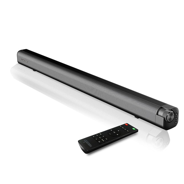 LEADSIGN heliriba teleritele, 100W teleri heliriba, 3D ruumilise heliriba integreeritud subwooferiga kodukinole/arvutile/mobiiltelefonile, 94 cm pikkune teleri kõlar - Bluetooth, HDMI, AUX, optiline koaksiaalkaabel, USB-ühendus
