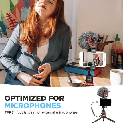 BOYA Lightning - 3,5 mm kõrvaklapipesa adapter, MFi TRRS emane - Lightning audiopesa adapter, ühildub iPhone 13/12 Mini/12 Pro/11/11 Pro/11 Pro Max/SE/X XR XS 8 7-ga