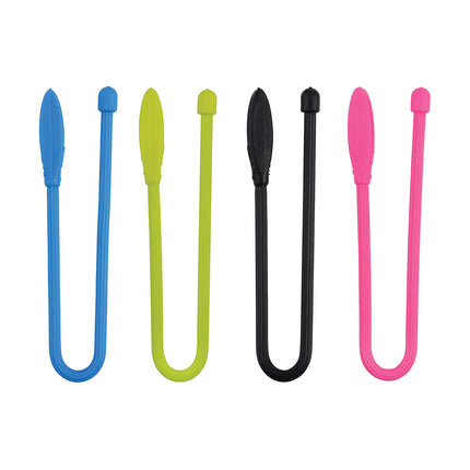 Nite Ize Accessory Organizer for Universal Smartphones, Retail Packaging, Assortment, 6", 4-Pack