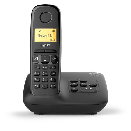 Gigaset A270A Duo - Cordless DECT phone with 2 handsets, answering machine and a large, illuminated display - Brilliant audio quality - 200 hours standby time - large phone book,