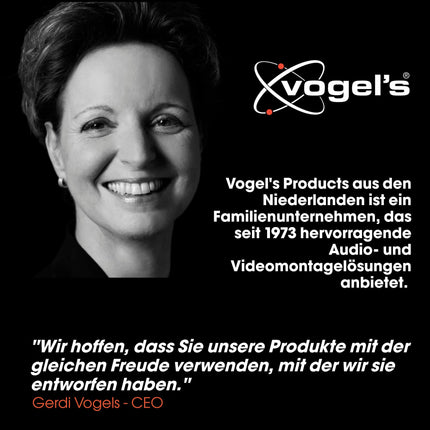 Vogel's Comfort TVM 3245 pööratav teleri seinakinnitus 19–43-tollistele teleritele, max. 15 kg, pööratav kuni 180°, täisliikumisega telerikinnitus max. VESA 200x200, universaalne ühilduvus, valge