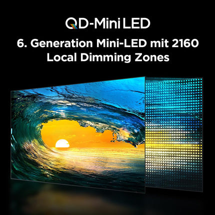TCL 75Q10B 75-inch QLED PRO MiniLED TV, 4K UHD, 4K HDR Premium 3500nits, Smart Google TV with 144Hz Motion Clarity Pro and Onkyo 2.1.2 Dolby Atmos Sound