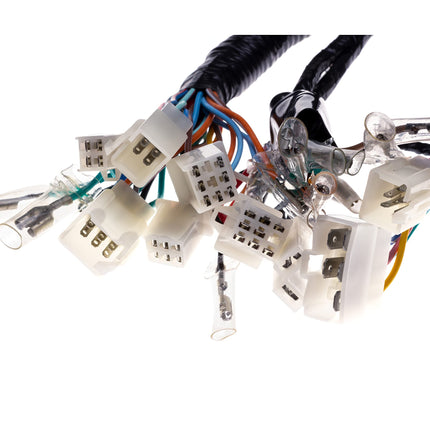 Universal Motorcycle Wiring Harness Loom Kit Cable Bicycle Scooter Quad ATV Moped