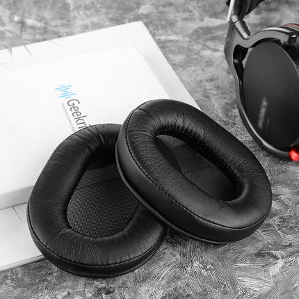 Geekria QuickFit vahetuskõrvapadjad Sony MDR-1R, MDR-1RMK2 kõrvaklappidele, kõrvapadjad, peakomplekti kõrvapadjad, varuosad (must)