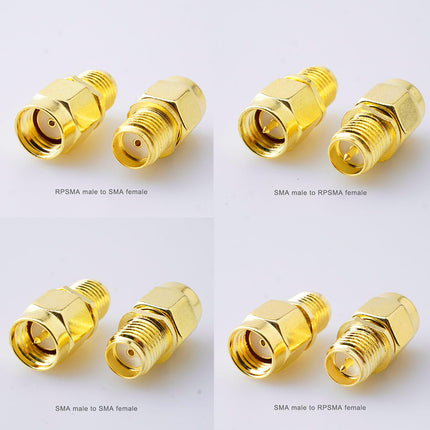 4 pieces car antenna adapter SMB female to SMA male with pin, DAB radio antenna adapter, RF adapter connector for car satellite radio antenna antenna cable pigtail