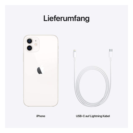 Apple iPhone 12, 64GB, valge - (renoveeritud)