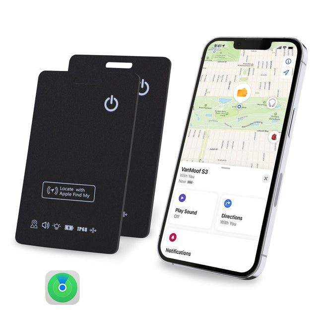 Apple MFi sertifikaat: LBPRT Airtag kaardi rahakoti jälgija, õhuke 1,6 mm, 2 tk pakis, laetav, töötab Apple Find My'ga (ainult iOS, Android ei ole toetatud), pagasi esemete leidja
