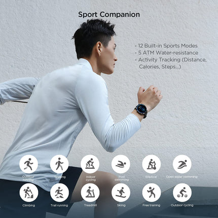 Amazfit GTR 2 Smartwatch for Android iPhone, Bluetooth Call, with Alexa GPS, Fitness Sports Watch for Men