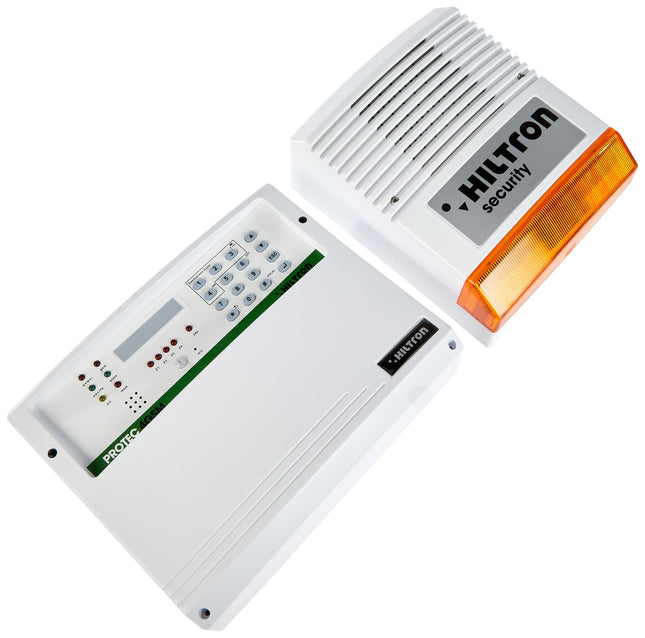 Hiltron KPROTEC4GSM vargusvastane seade komplekt CIA Protec4 GSM sireen 3 võtit 2 IR 3 tsooni + 24h