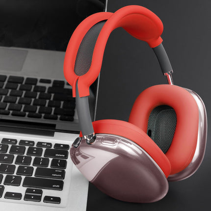 SOULWIT silikoonist kõrvapadjad, kaitsekatted + TPU kaitseümbris + peavõru kate Apple AirPods Max kõrvaklappidele, Apple AirPods Max tarvikud