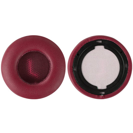 Geekria QuickFit proteiinist nahast vahetuskõrvapadjad JBL E35, E45bt, E45 kõrvaklappidele, kõrvapadjad, peakomplekti kõrvaklappide remondiosad (punased)