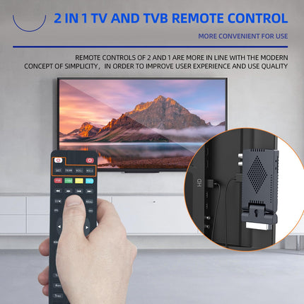 Romicta DVB-T2 vastuvõtja ja kaabelvastuvõtja DVB-C – H.265 HEVC FTA Full HD 1080P, PVR, USB, HDMI, Timeshift, SCART, digitaalne maapealne TV tuuner, ei toeta Freenet TV-d ega satelliiti