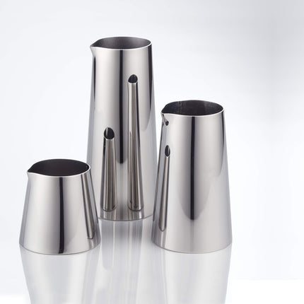 American Metalcraft SCM6 roostevabast terasest piimakann, mahutavusega 170 ml, läbimõõt 5,1 cm, kõrgus 12,1 cm