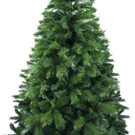 SOLAGUA NAVIDAD kunstkuusk, ekstra täidetud kombineeritud kaheleheline kuusk, 150–240 cm, metalltoega puud (roheline, 150 cm, 418 oksaga)