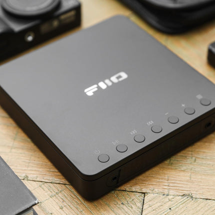 FiiO DM13 multifunktsionaalne kaasaskantav stereo CD-mängija pika tööeaga akuga, toetab USB rippimist, optilised/koaksiaalsed väljundid (3,5 mm/4,4 mm), must Bluetooth