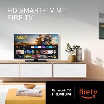 Panasonic TV-24S50AEZ, S50A seeria 24-tolline HD LED-nutiteler, 2024, Fire TV, HD värvimootor, HDR, Alexa hääljuhtimine, mängurežiim, meediapleier erakordse visuaalse kogemuse saamiseks.