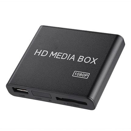 ciciglow videomeediapleier, Full HD meediapleier USB lugemisfunktsiooniga, mobiilne kõvaketas, SD-kaardi tugi HDMI/YUV/AV väljund 5V toiteallikas juurdepääsuks
