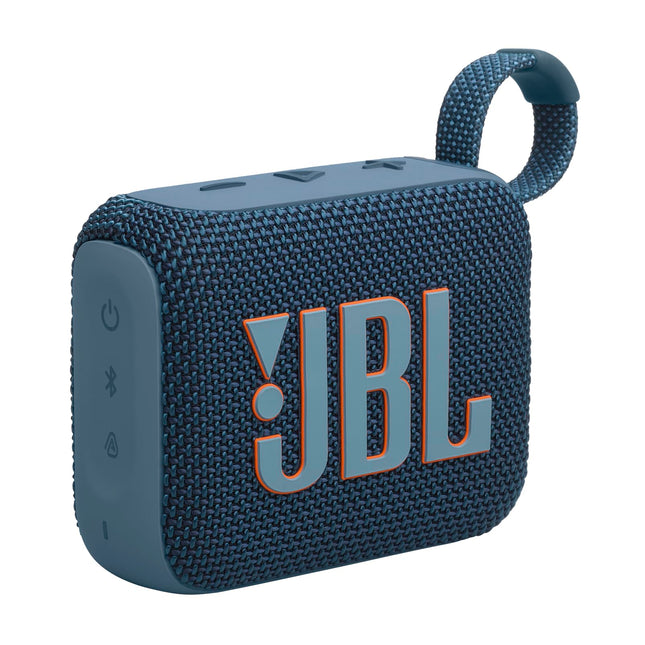 JBL Go 4 - Blue – Portable Bluetooth speaker with JBL Pro Sound, deep bass and playtime boost function – Waterproof and dustproof – 7 h battery life