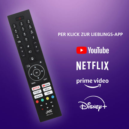 JVC 32-tolline nutiteler, millel on TiVo HD-Ready tugi, HDR-teler kolmekordse tuuneriga, LED-teler LT-32VH7555
