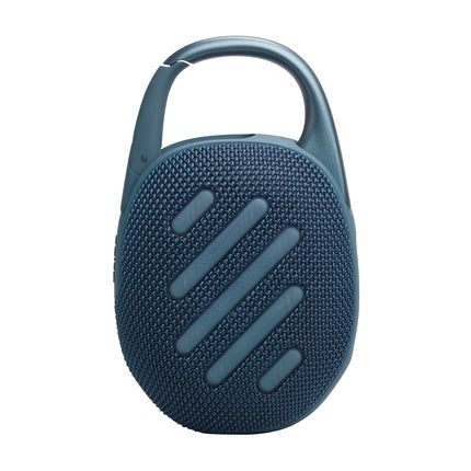 JBL Clip 5 - Blue – Portable Bluetooth speaker with JBL Pro Sound, deep bass, and playtime boost – Waterproof and dustproof – 12-hour battery life
