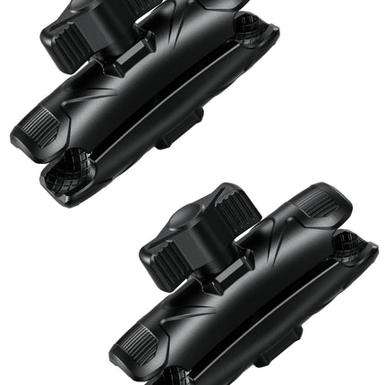 BRCOVAN 2 tk, ülitugev komposiitmaterjalist topeltpesaga kinnitus (keskmise suurusega kinnitus), ühildub RAM Mounts B-suuruse 1-tollise kuulkomponendi ja jalgratta-mootorratta mobiiltelefonihoidikuga 1-tollise kuuladapteriga.