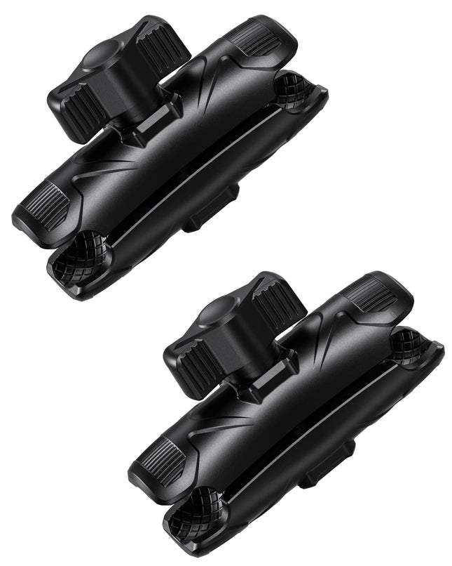 BRCOVAN 2 tk, ülitugev komposiitmaterjalist topeltpesaga kinnitus (keskmise suurusega kinnitus), ühildub RAM Mounts B-suuruse 1-tollise kuulkomponendi ja jalgratta-mootorratta mobiiltelefonihoidikuga 1-tollise kuuladapteriga.