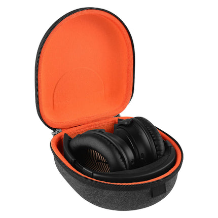 Geekria Shield kõrvaklapiümbris kokkupandavatele kõrvaklappidele, kõva kestaga reisikott, mis ühildub JLab, Bose, V-MODA ja Marshalli peakomplektidega (tumehall)