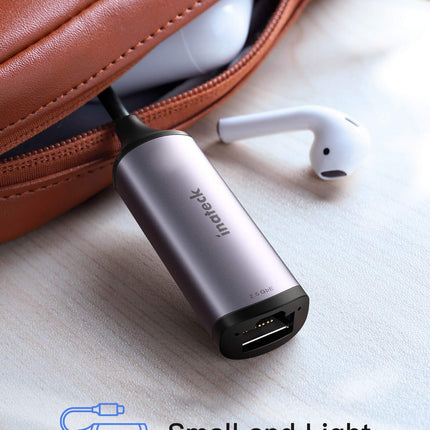 Inateck 2.5G Ethernet Adapter, USB Type-C to RJ45 Ethernet LAN Network Adapter, ET1001