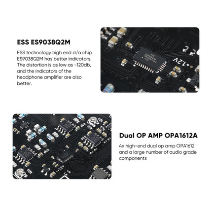 SMSL C200 USB DAC kõrvaklapivõimendi XMOS ES9038Q2M 4xOPA1612 USB/optiline/koaksiaalkaabel/Bluetooth sisendiga helidekooder TRS/RCA/4,4 mm tasakaalustatud/6,35 mm kõrvaklapipesa DSD512 32 bitti/768 kHz kõrvaklapivõimendi